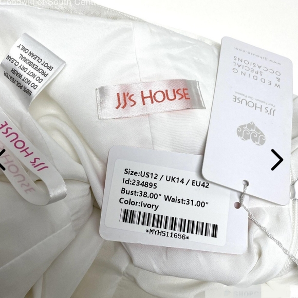 JJ's House Ivory Wedding Dress - Picture 8 of 8